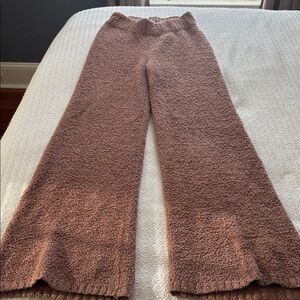 Skims Teddy Cozy Pants, S/M, Pink